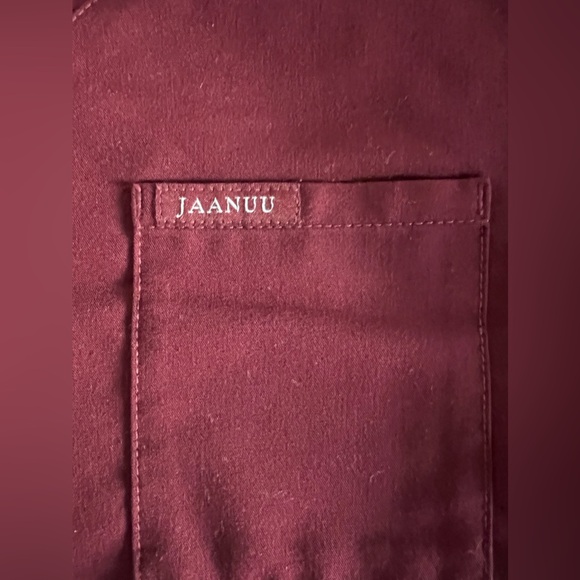Jaanuu Maroon Scrub set - Picture 2 of 8